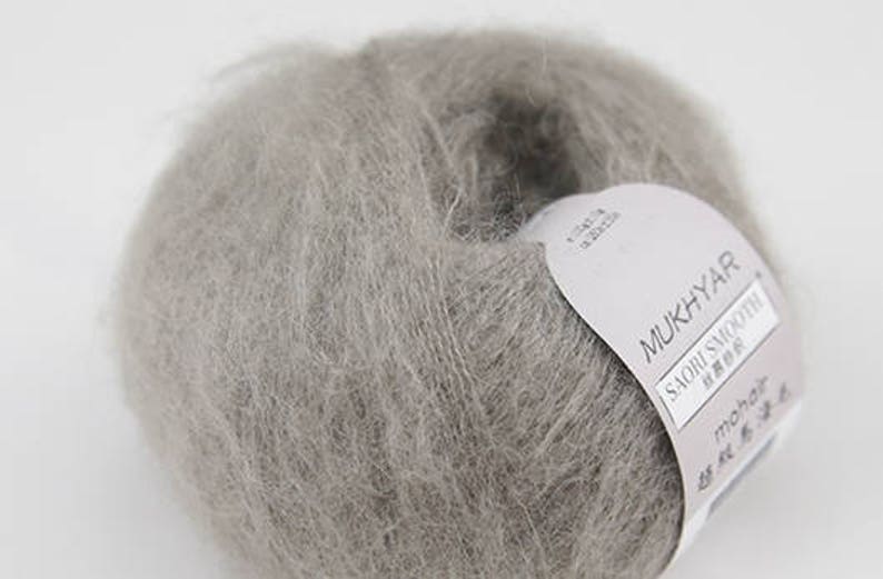 Superfine Mohair Yarns Available in 24 Colors / Silk Yarn / 70% Mohair Yarn / 20g mohair image 5