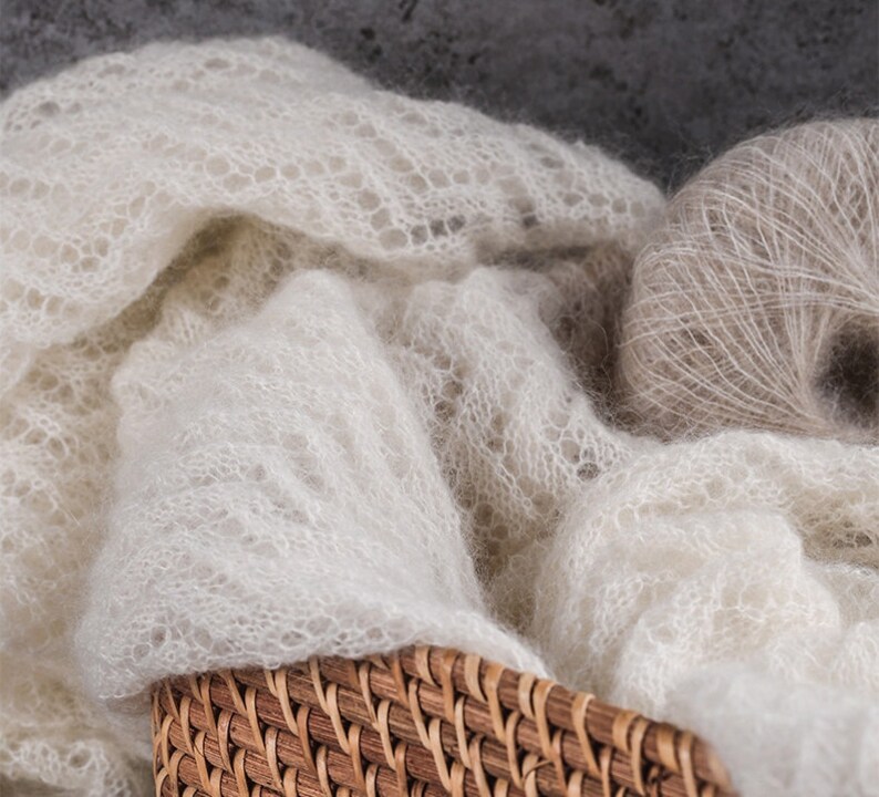 Superfine Mohair Yarns Available in 24 Colors Silk Yarn 70/% Mohair Yarn 20g mohair