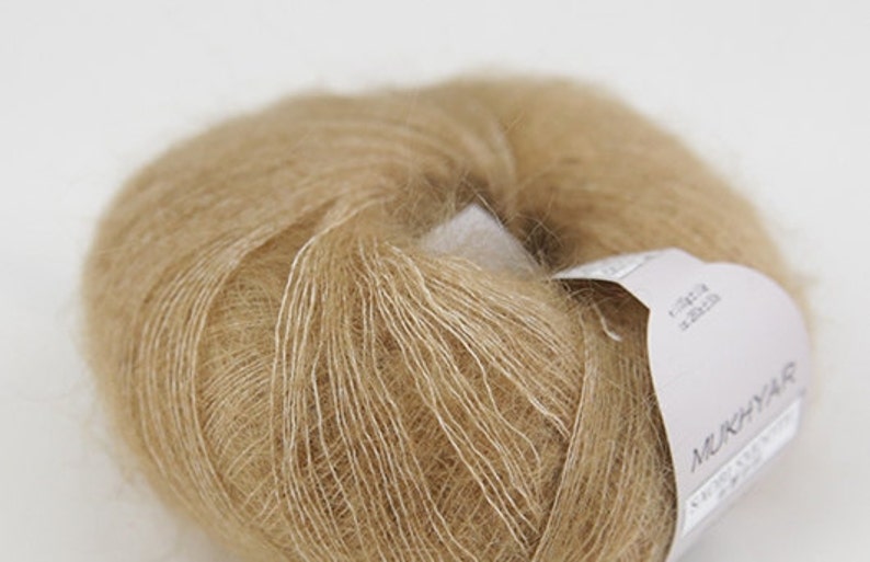 Superfine Mohair Yarns Available in 24 Colors / Silk Yarn / 70% Mohair Yarn / 20g mohair image 3