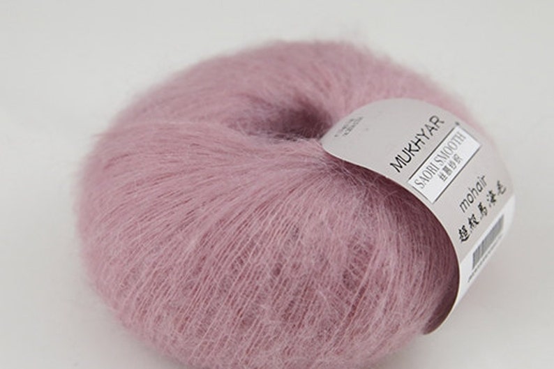 Superfine Mohair Yarns Available in 24 Colors / Silk Yarn / 70% Mohair Yarn / 20g mohair image 2