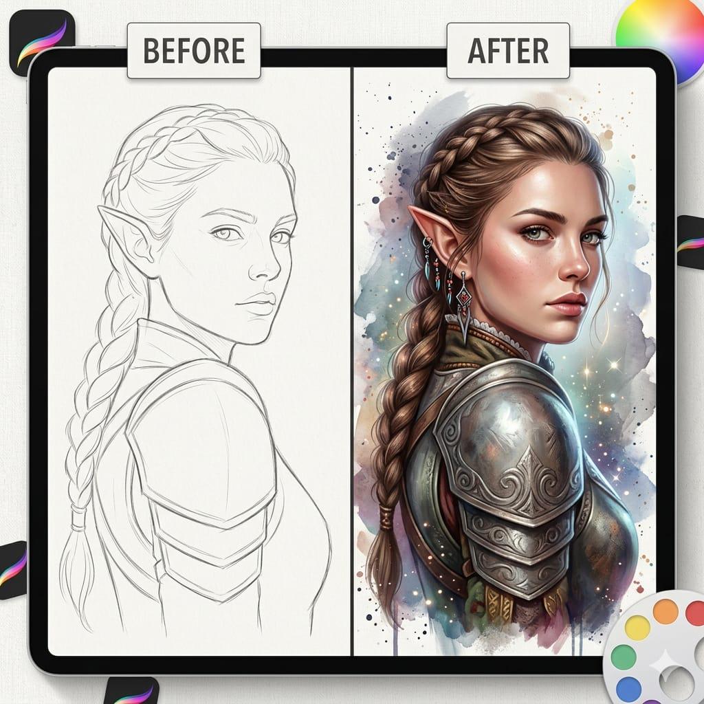 650 Procreate Brushes Mega Bundle | Tattoo, Line, Sketch, Texture ...