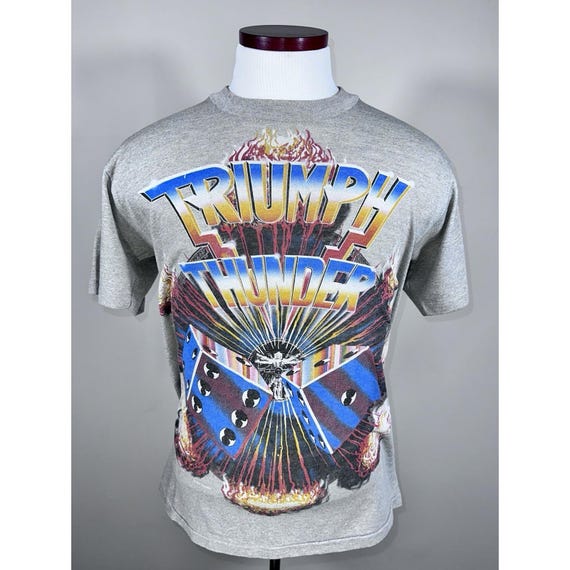 Vintage Triumph 1985 World Tour 7 Band T-Shirt Band T… - Gem