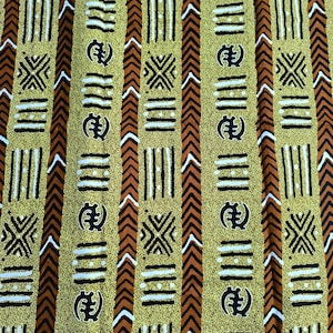 Tissu Wax Africain 100% Coton  Vibrant Prints Multicolore