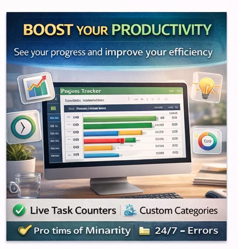 Daily Task Manager Excel & Google Sheets Template | Priority Planner ...