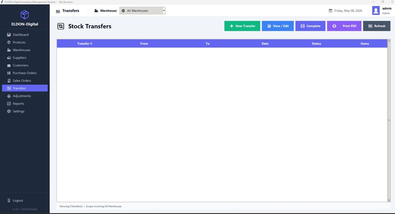 Multi Warehouse Inventory Software | Offline Stock Tracker, One-Time Purchase with Barcode Generator image 11