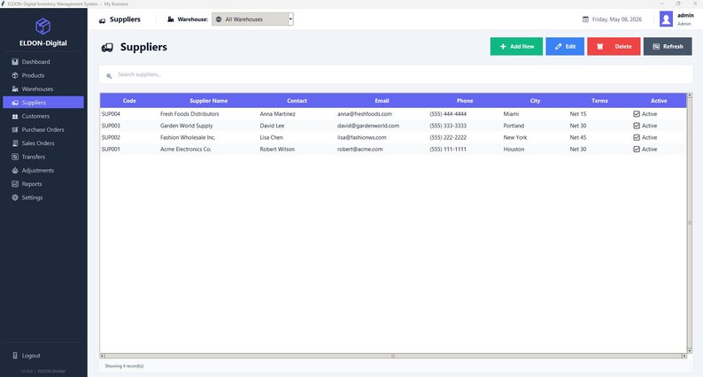 Multi Warehouse Inventory Software | Offline Stock Tracker, One-Time Purchase with Barcode Generator image 7