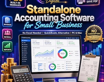 Software di contabilità autonomo per piccole imprese: un'alternativa a QuickBooks, per PC e Mac (Guida in PDF)
