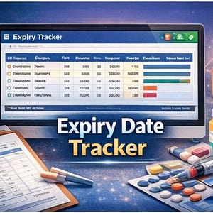 Medical Inventory Management System Excel Template | Healthcare Supply Tracker | Google Sheets Compatible | Instant Download bild 5