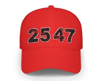 25 47- Low Profile Baseball Cap
