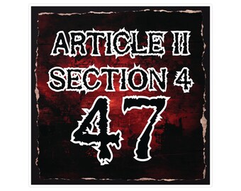Article II Section 4  47 Stickers and Posters and Buttons