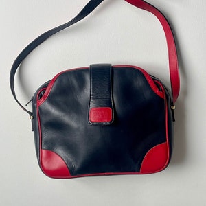 Vintage Navy French Bag La bagagerie cross body bag