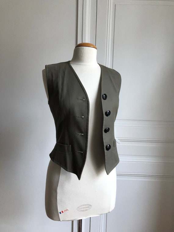 Yves Saint Laurent kaki jacket X Small