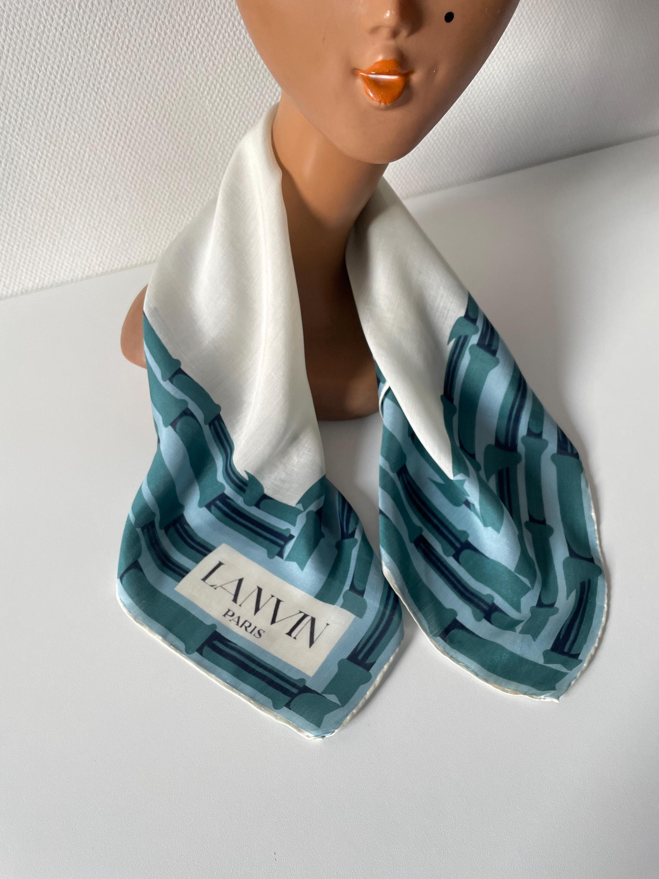 Lanvin Paris Scarf - Etsy