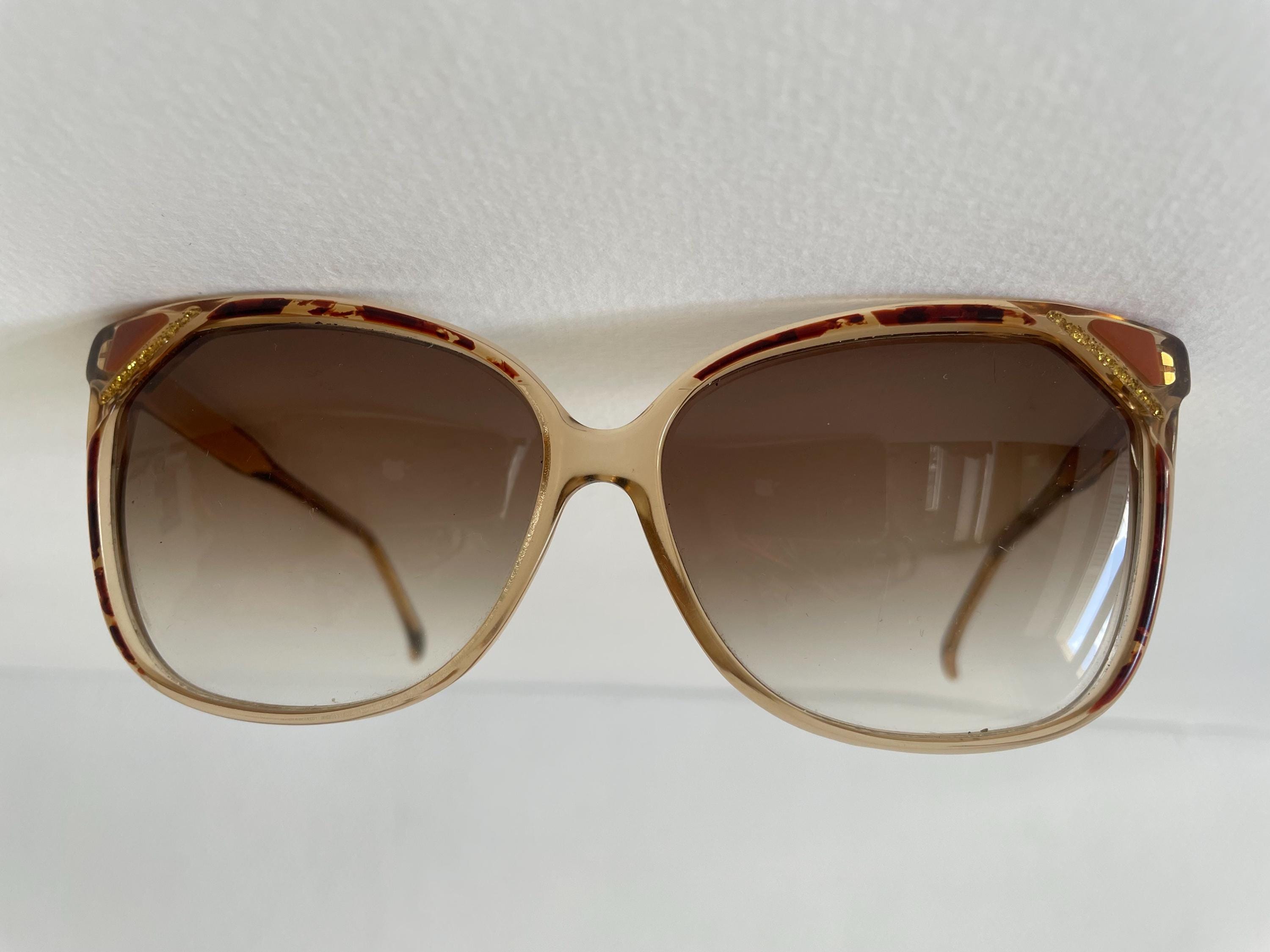 YSL Vintage Tortoise & Gold Bling Sunglasses Yves Saint Laurent 1990s Vintage Tortoise Shell Sunglasses main image 2