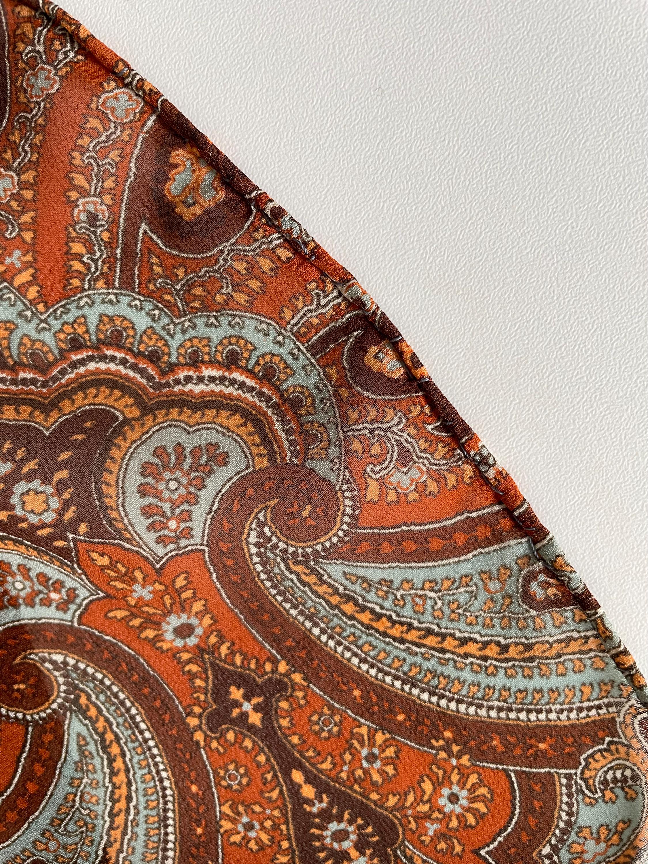 Charvet silk scarf - Etsy 日本