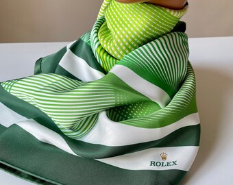 rolex silk scarf