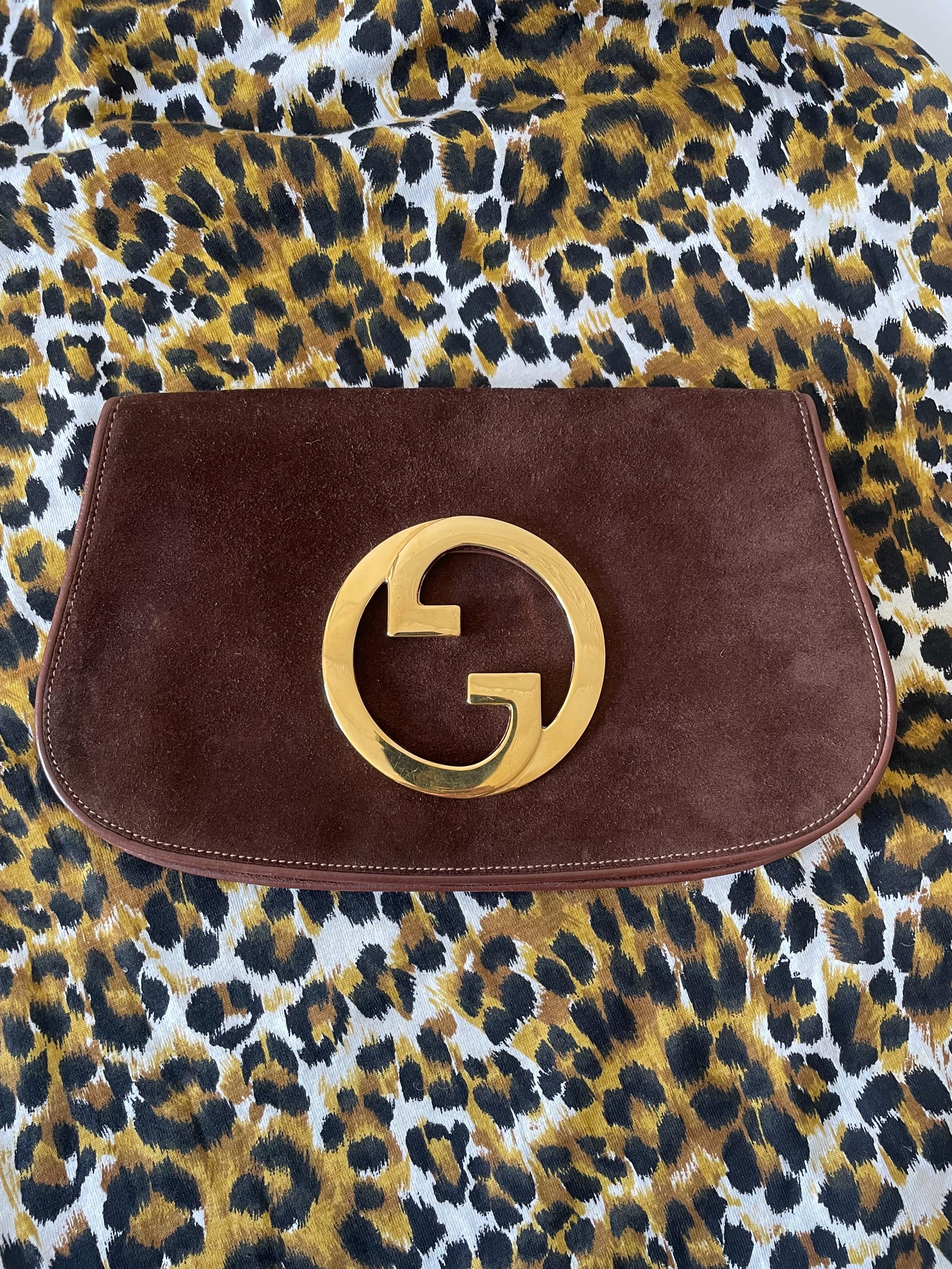 ビンテージGucci スエード クラッチバッグ Vintage Suede Gucci Clutch - Etsy