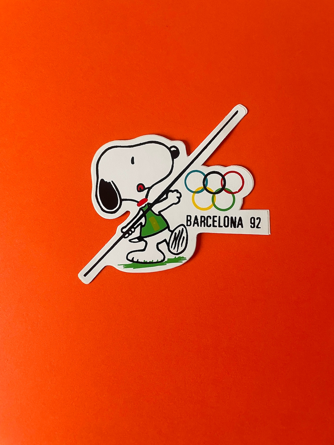 Sticker Vintage Jeux Olympiques Cortina 1992 – Autocollant D'époque