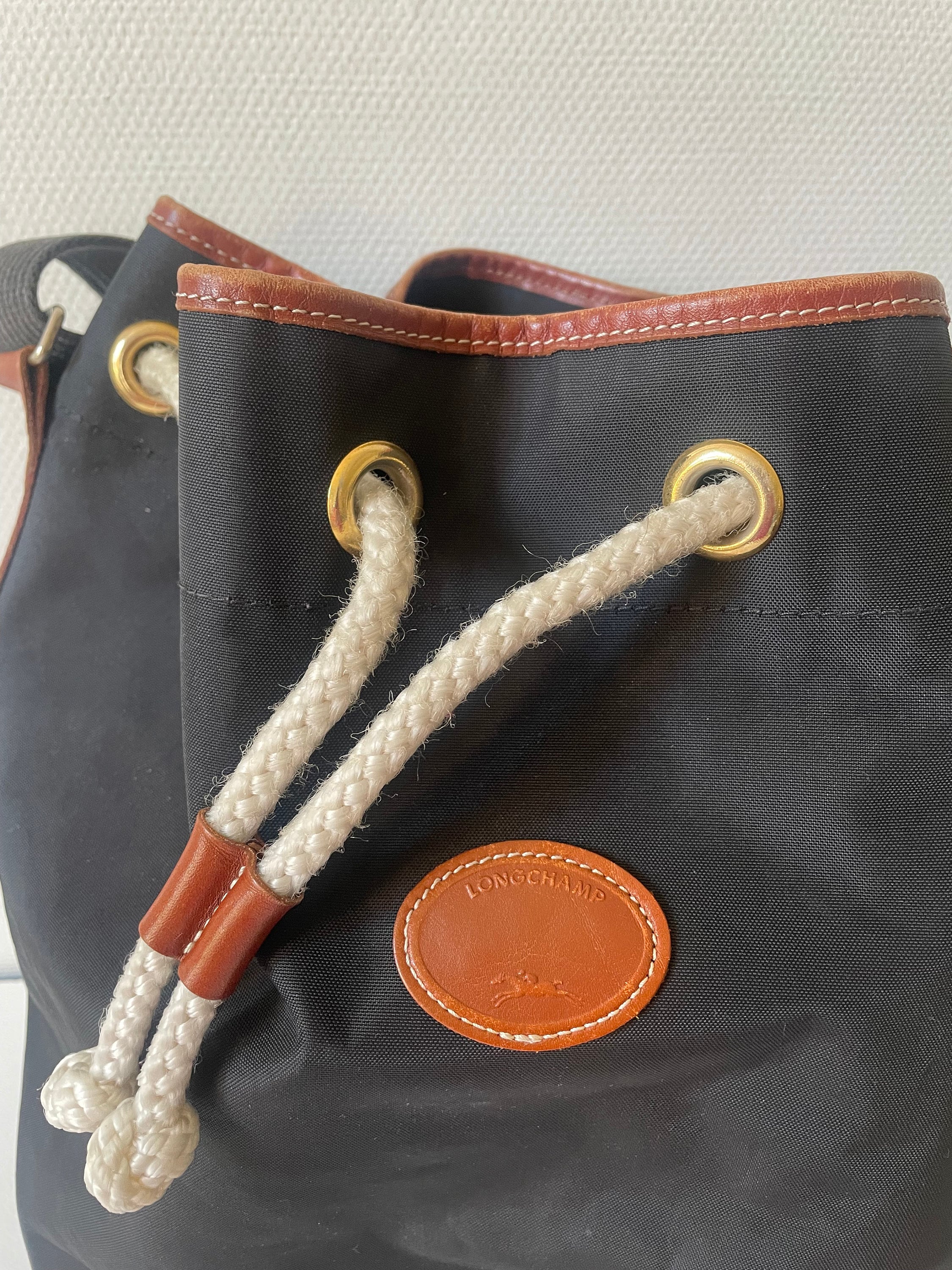 Sac seau top longchamp vintage
