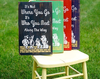 Wizard of oz sign | Etsy