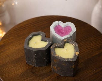 Handgefertigte Dekokerze – Kerze mit Holzdocht – Ästhetisches Geschenk für Ihr Zuhause