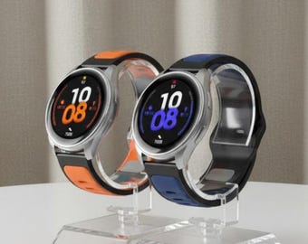 Sport silikonarmband för Samsung Galaxy Watch och Huawei GT-serien