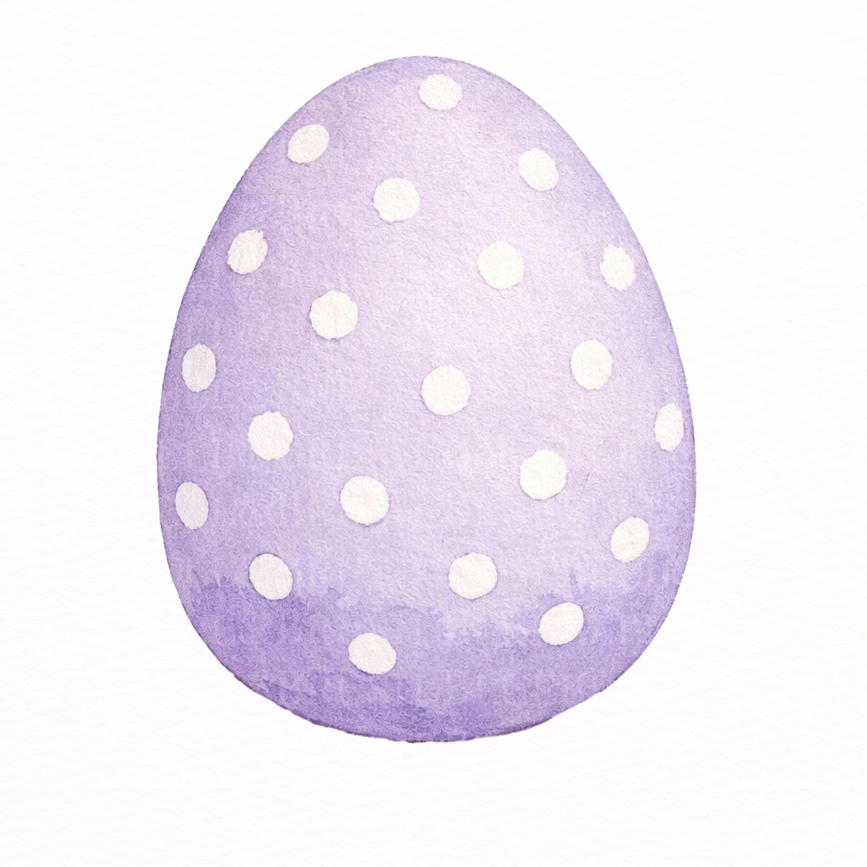 Easter Egg Clipart PNG Bundle, Pastel Watercolor Eggs for Sublimation ...