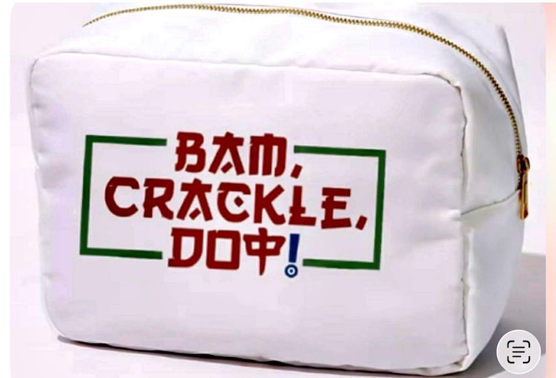Bam, Crackle, Dot! Tile Bag