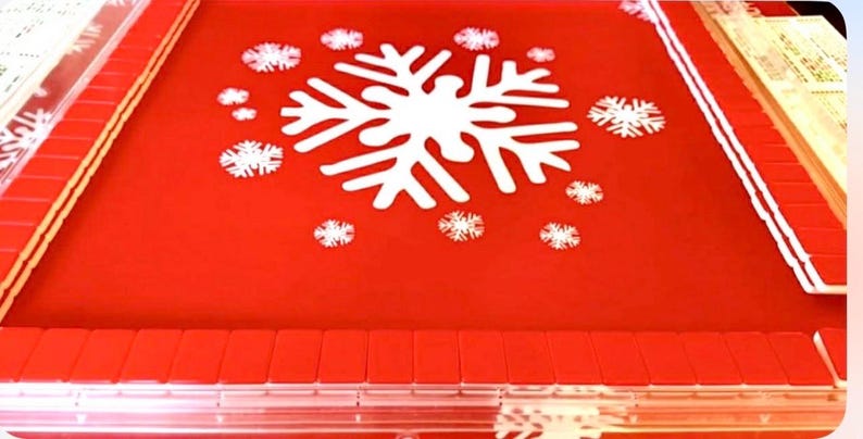 Festival of Trees Winter/Chrostmas mat