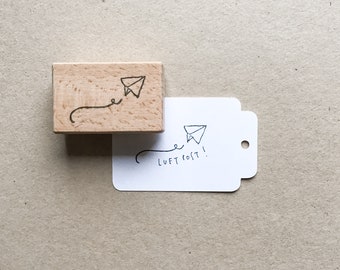 Stempel "Papierflieger" - 11x38mm