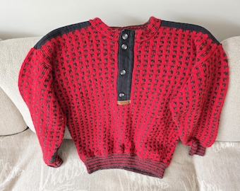 Heavy Norwegian wool sweater from Devold