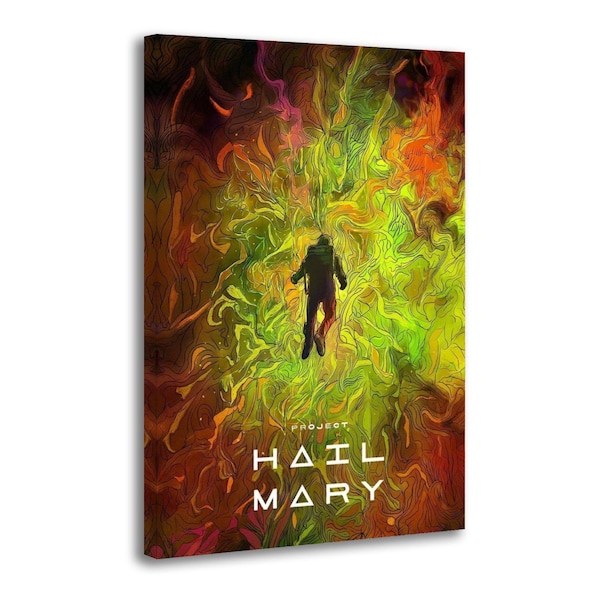 Project Hail Mary 2026(1) Canvas Wall Art Poster Picture Print Living Room Walls Decor