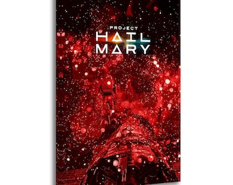 Project Hail Mary 2026(9) Canvas Wall Art Poster Picture Print Living Room Walls Decor