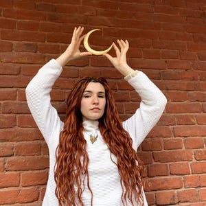 Red Dreadlocks With Loose Ends | Ginger Hair | Curly Dreadlocks | Dreadlock Extensions