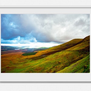 Conor Pass -  Dingle Peninsula - Ireland - County Kerry - Fine Art Print Living Room Large Wall Art landscape mountains rural