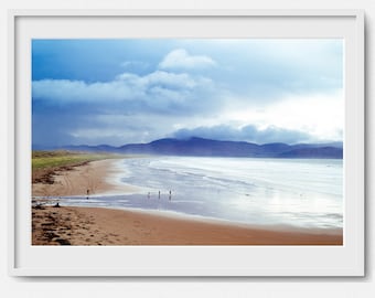 Inch Beach Mountains - péninsule de Dingle - comté de Kerry - Irlande - impression d'art salon grand paysage d'art mural