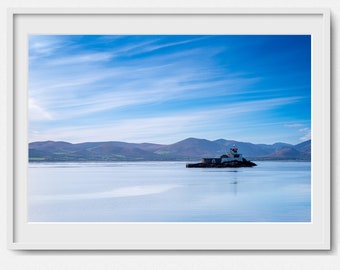 Fenit Lighthouse - Dingle Peninsula - County Kerry - Ireland - Fine Art Print Living Room Large Wall Art landscape