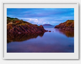 Beach Reflection - Ballymastocker - County Donegal - Fine Art Print Living Room Large Wall Art landscape