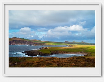 The Three Sisters - Dingle Peninsula - Ireland - County Kerry - Fine Art Print Living Room Large Wall Art landscape mountains rural