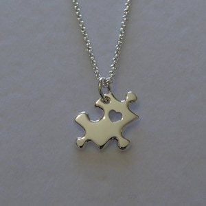 Mini Puzzle Necklace Charm