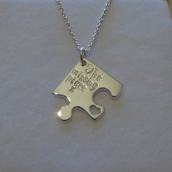 Puzzle Necklace Etsy