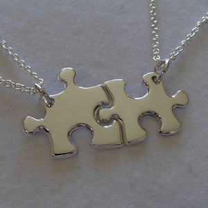 Best Friend Jewelry, Autism Awareness Necklaces, Necklaces for Two