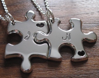 Best Friend Puzzle Necklaces