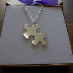 Silver Puzzle Necklace image 7