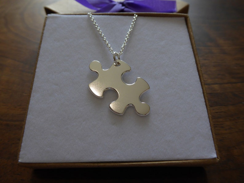 Silver Puzzle Necklace image 7