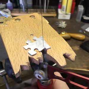 Autismo Puzzle Pezzo Collana Cuore In Argento Colore Mano Moneta - Foto 12