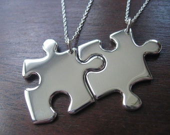 Best Friend Puzzle Necklaces