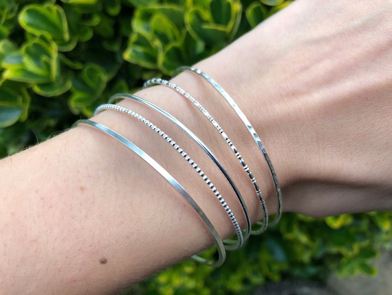 Stacked bangles cheap