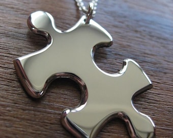 Silver Puzzle Necklace