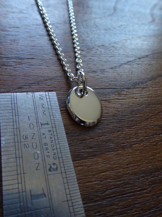 Handmade Sterling Silver Charm Pendant Necklace